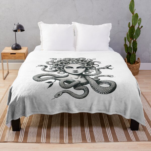 Item preview, Medusa Greek Mythology Snake-Haired Monster designed and sold by The Junto Shop.