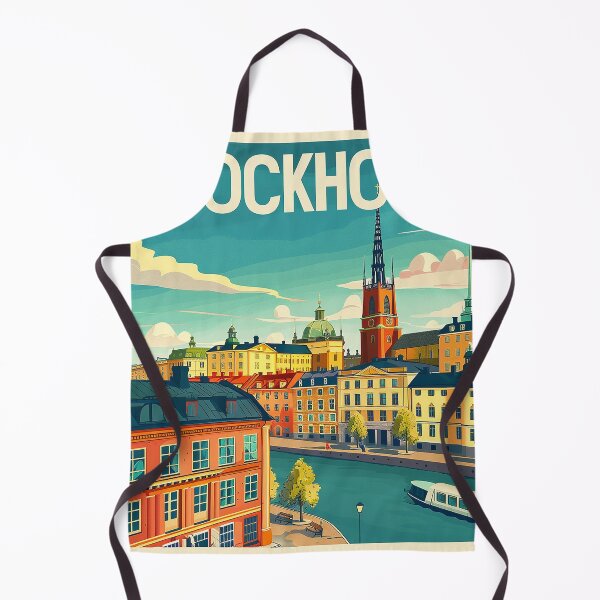 Item preview, Cartel de Estocolmo Impresión de Estocolmo designed and sold by nomiraclehere.