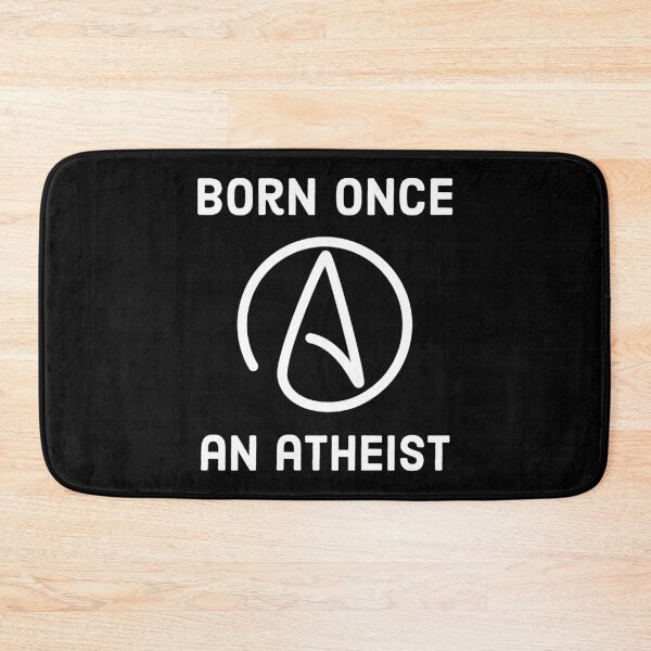 Item preview, Born once an atheist  designed and sold by Rachel the Artist .