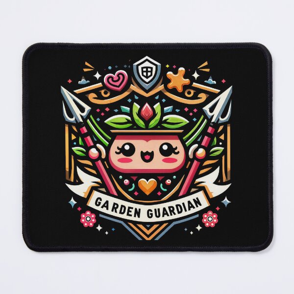 Item preview, GARDEN GUARDIAN: A Vibrant Floral Emblem for Nature Lovers designed and sold by SplashTastic.