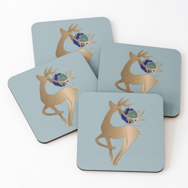 Item preview, A deer with the Earth in its antlers designed and sold by HEERMANArt.