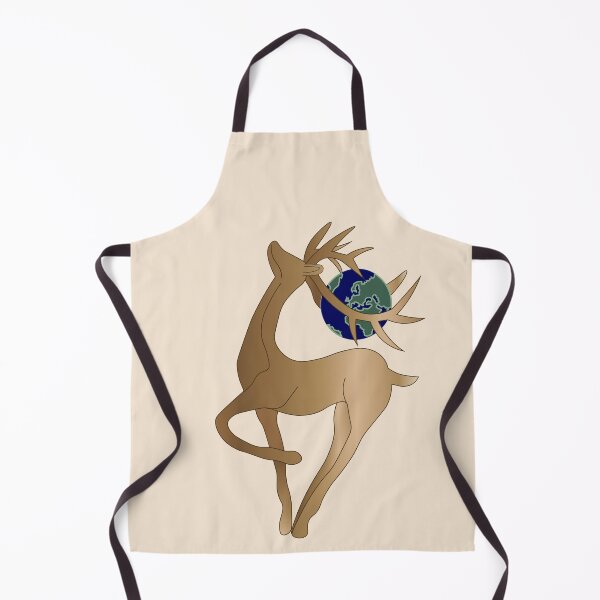Item preview, A deer with the Earth in its antlers designed and sold by HEERMANArt.