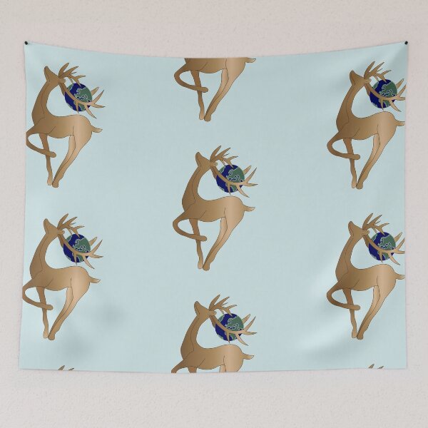 Item preview, A deer with the Earth in its antlers designed and sold by HEERMANArt.