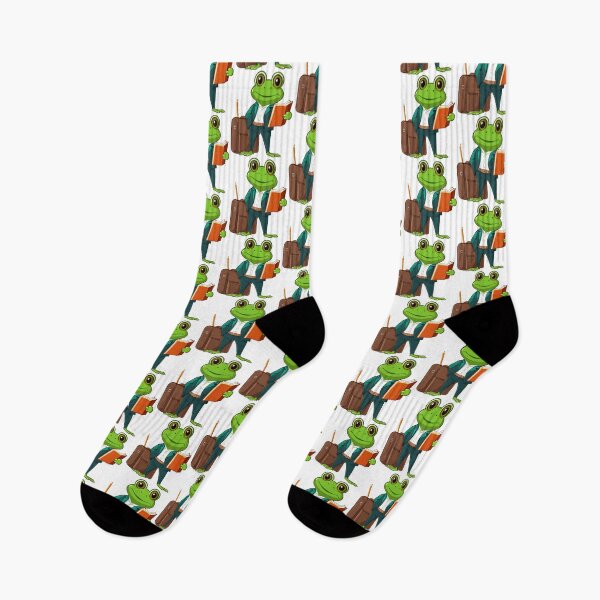 Item preview, A Smart Looking Frog Studying designed and sold by DWorriBHappi.