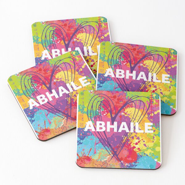 Item preview, Abhaile/'Home' Irish Colour Print With Ogham Inscription designed and sold by PrintsByDC.