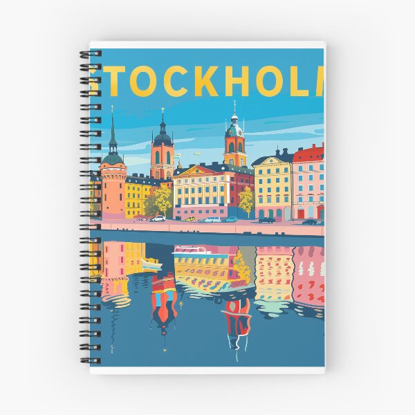 Item preview, Stockholm Poster Stockholm Print designed and sold by nomiraclehere.