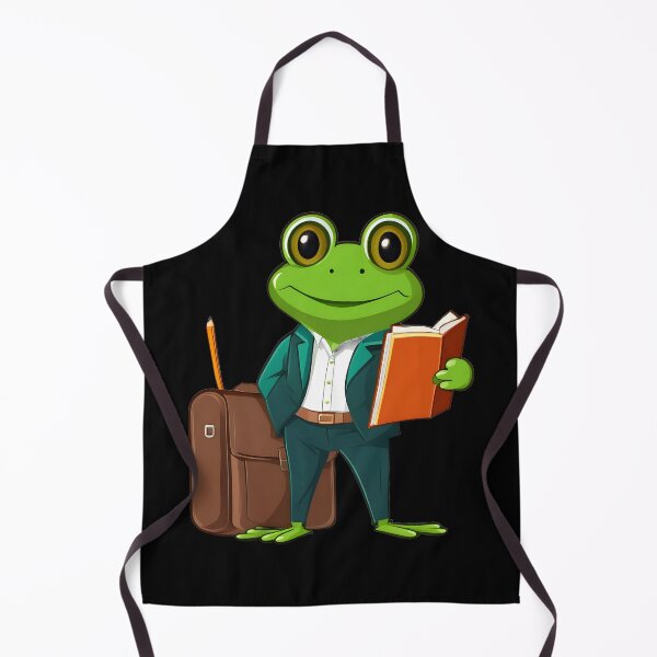 Item preview, A Smart Looking Frog Studying designed and sold by DWorriBHappi.