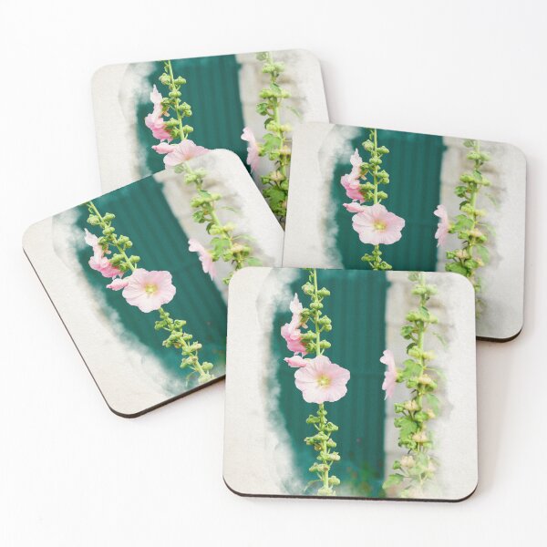 Item preview, Closeup of a Hollyhock in watercolor designed and sold by FotoMahieu.