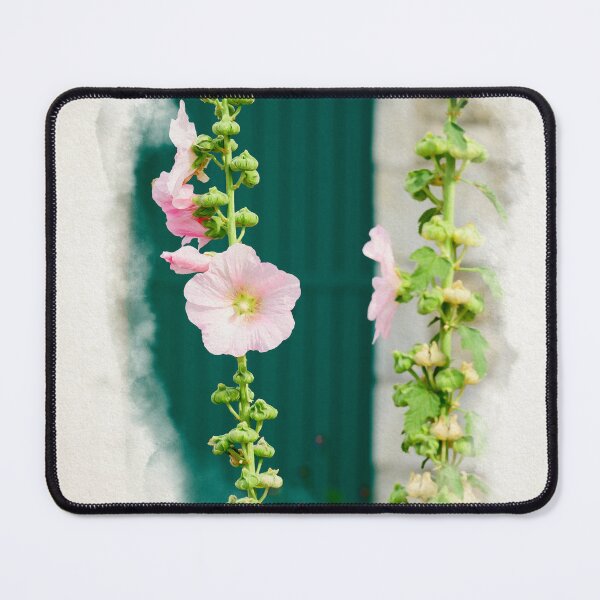Item preview, Closeup of a Hollyhock in watercolor designed and sold by FotoMahieu.