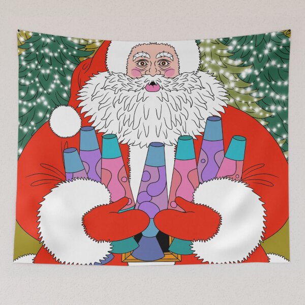 Item preview, Lava Lamp Santa designed and sold by Motel Gemini.