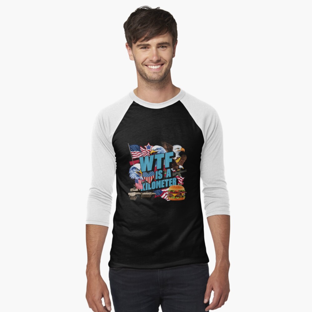 Item preview, Baseball ¾ Sleeve T-Shirt designed and sold by MousajidouArt.