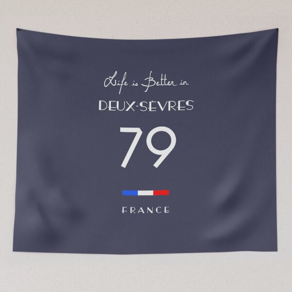 Item preview, Life in DEUX-SÈVRES Number 79 Poitou Charentes France designed and sold by frenchsalsa.