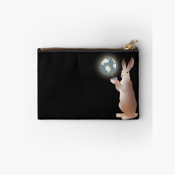 Item preview, A rabbit with a lamp shaped like the Earth designed and sold by HEERMANArt.