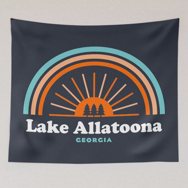 Item preview, Lake Allatoona Georgia Rainbow designed and sold by Esskay Designs.