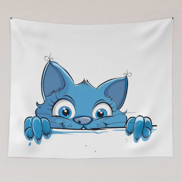 Item preview, Happy International Bluescreen Day Cat Apparel designed and sold by Abdulra7man369.