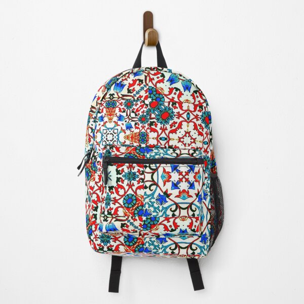 Item preview, Blue,red,Moroccan,mosaic tiles,Mediterranean art designed and sold by MariaMarinova.