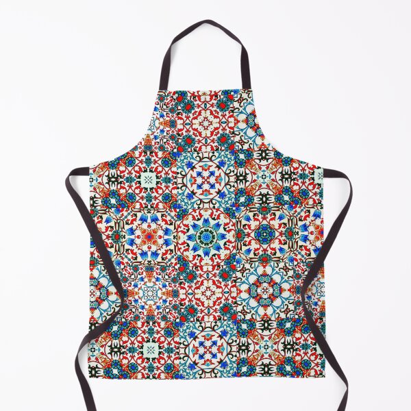 Item preview, Blue,red,Moroccan,mosaic tiles,Mediterranean art designed and sold by MariaMarinova.