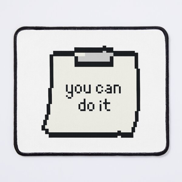 Item preview, You Can Do It Motivational Note designed and sold by MinezJi15.