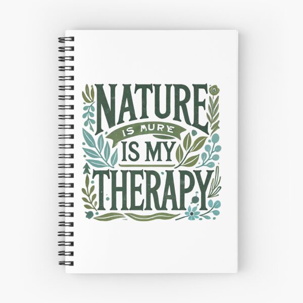 Item preview, Nature Therapy Inspirational Quote designed and sold by WildVista.