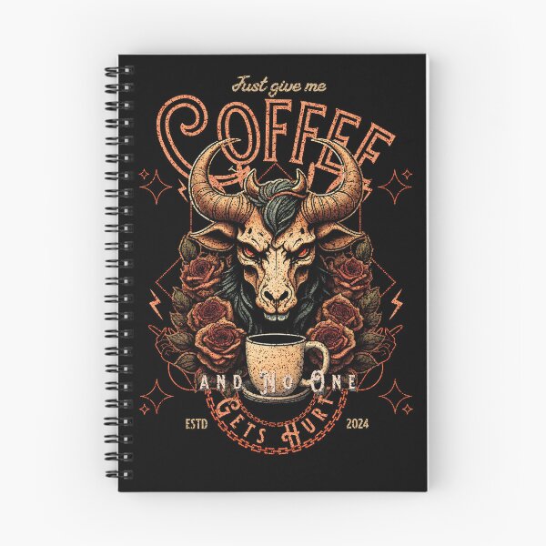 Item preview,  Just Give Me Coffee and No One Gets Hurt designed and sold by EULALIA Twarog.