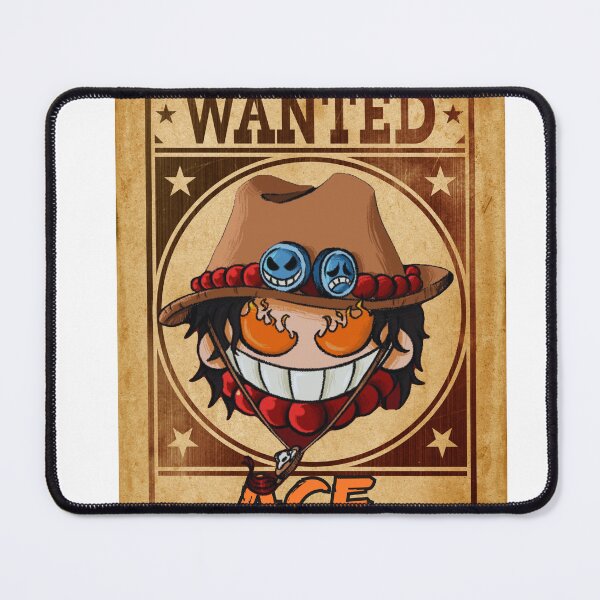 Item preview, Ace Wanted Poster - Fire Fist Pirate Art designed and sold by lance0801.