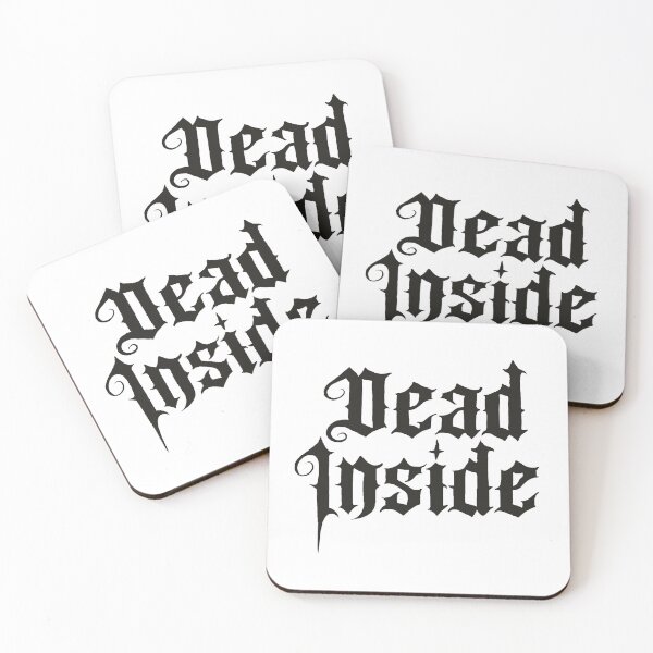 Item preview, Dead inside (dark version) designed and sold by Stacey Burt creative Designs.