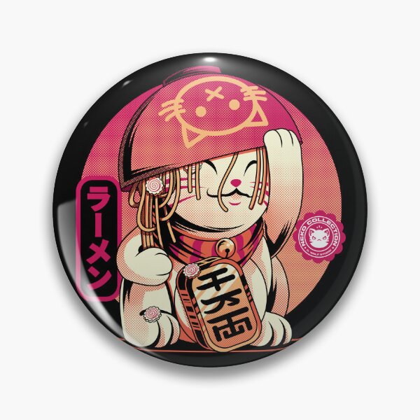 Item preview, Neko Lamen designed and sold by D. Wolf Studio.