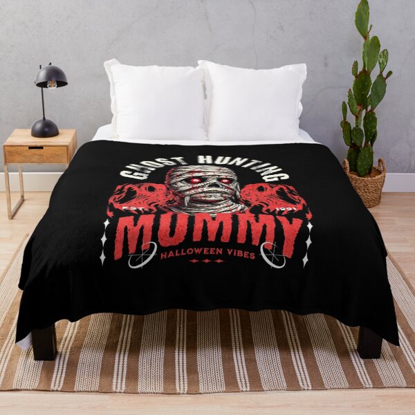 Item preview, Ghost Hunting Mummy Halloween Vibes Happy designed and sold by Shirt-Expert.