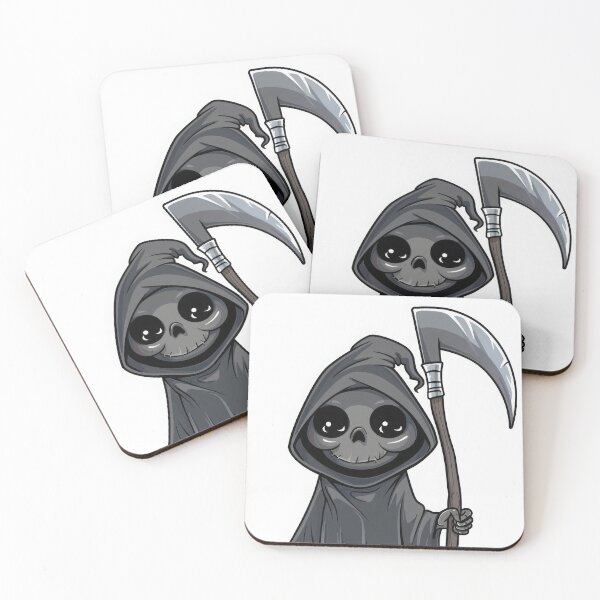 Item preview, Cute Cartoon Grim Reaper designed and sold by FrostyFrisby.