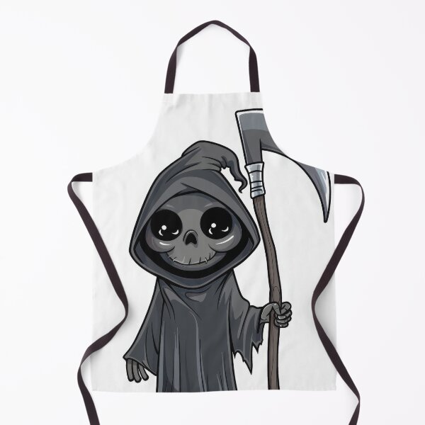 Item preview, Cute Cartoon Grim Reaper designed and sold by FrostyFrisby.