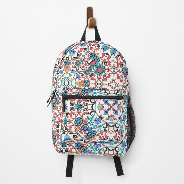 Item preview, Blue,red,Moroccan,mosaic tiles,Mediterranean art designed and sold by MariaMarinova.