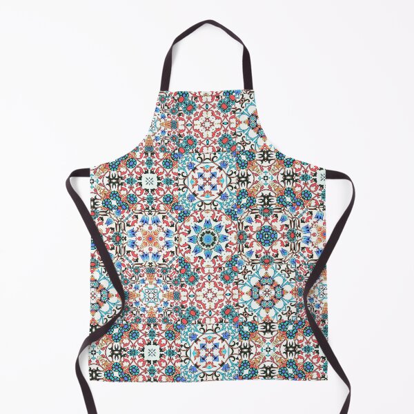 Item preview, Blue,red,Moroccan,mosaic tiles,Mediterranean art designed and sold by MariaMarinova.