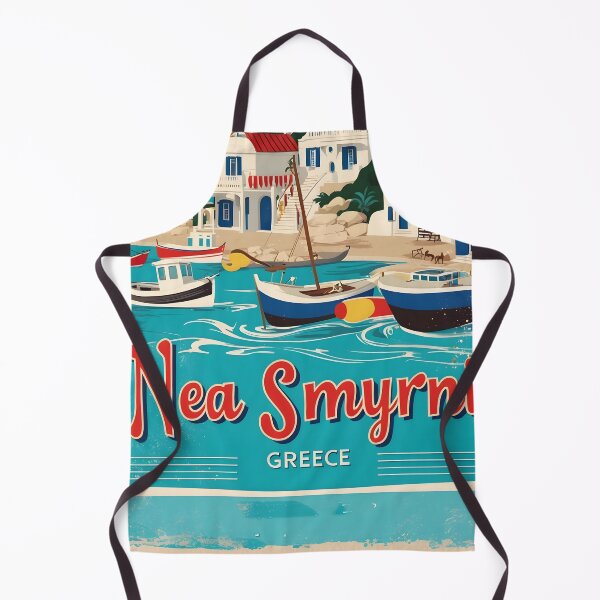 Item preview, Nea Smyrni Greece Vintage Travel Tourism designed and sold by TravelersGems.