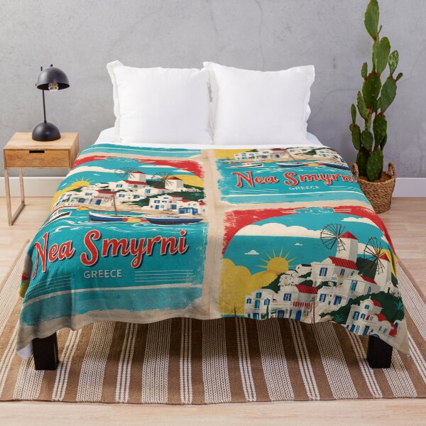 Item preview, Nea Smyrni Greece Vintage Travel Tourism  designed and sold by TravelersGems.