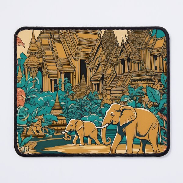 Item preview, Pak Kret Thailand Vintage Travel Tourism  designed and sold by TravelersGems.