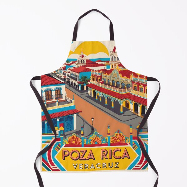 Item preview, Poza Rica Veracruz Mexico Vintage Travel Tourism designed and sold by TravelersGems.