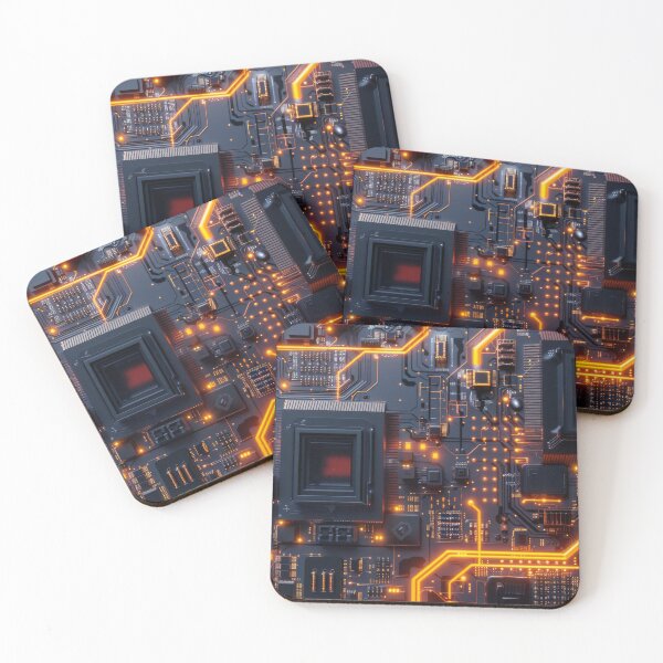 Item preview, Futuristic Technology Motherboard designed and sold by FrostyFrisby.