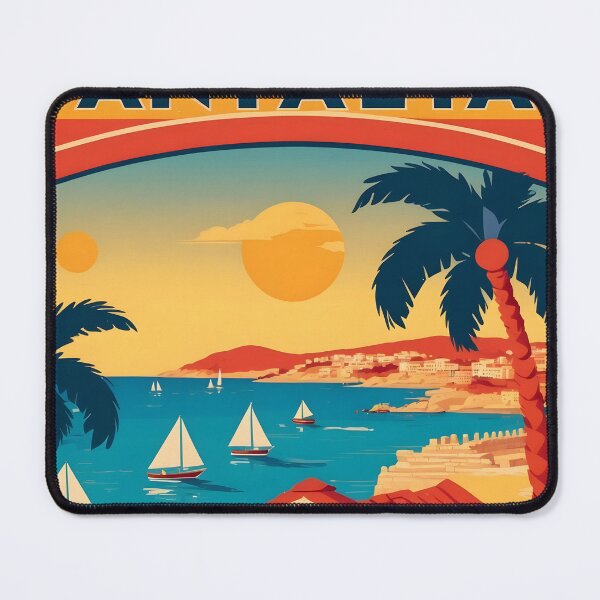 Item preview, Antalya Turkey Vintage Travel Tourism  designed and sold by TravelersGems.