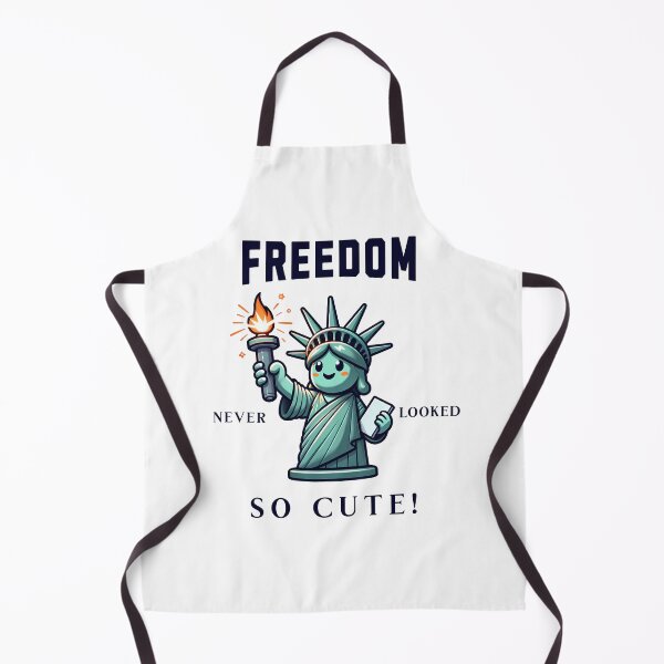 Item preview, Kawaii Statue of Liberty – Cute Freedom Design designed and sold by CALIMASHIRTS.
