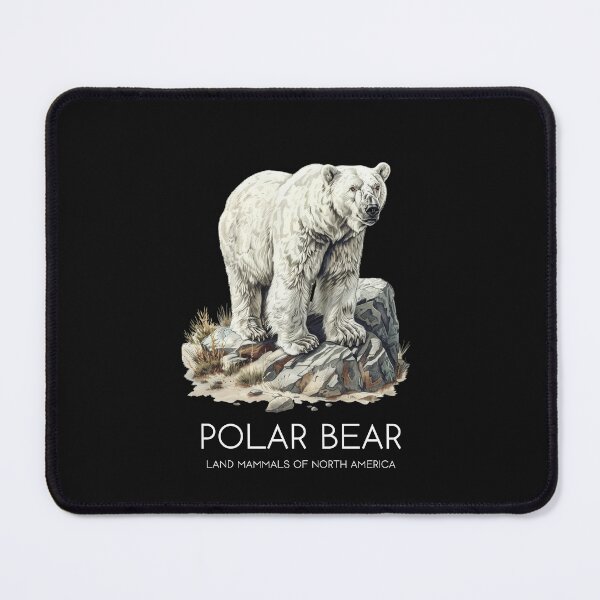 Item preview, Polar Bear - Land Mammals of North America designed and sold by Sketch-Shack.
