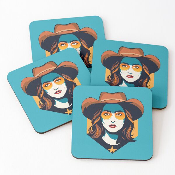 Item preview, Cowgirl Portrait designed and sold by Charcoalart.