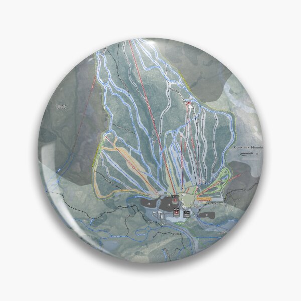 Item preview, Gunstock Mountain Resort Trail Map designed and sold by Mapsynergy.