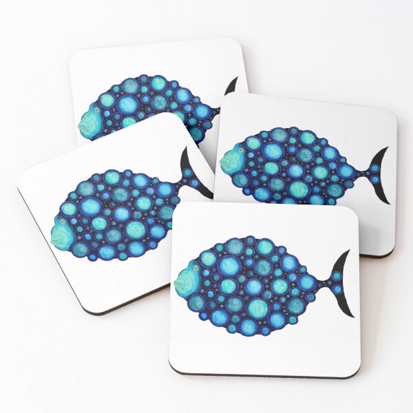 Item preview, Great Blue BubbbleFish designed and sold by KakiDimock.