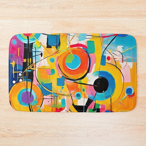 Item preview, A layered abstract painting with hidden messages and symbols, waiting to be deciphered designed and sold by WATERDUST.