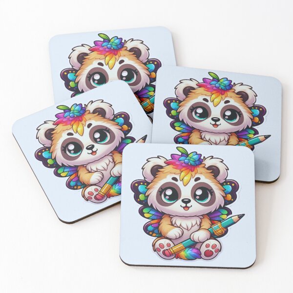 Item preview, Colorful Magic Teddy Bear Drawing  designed and sold by KTGim.