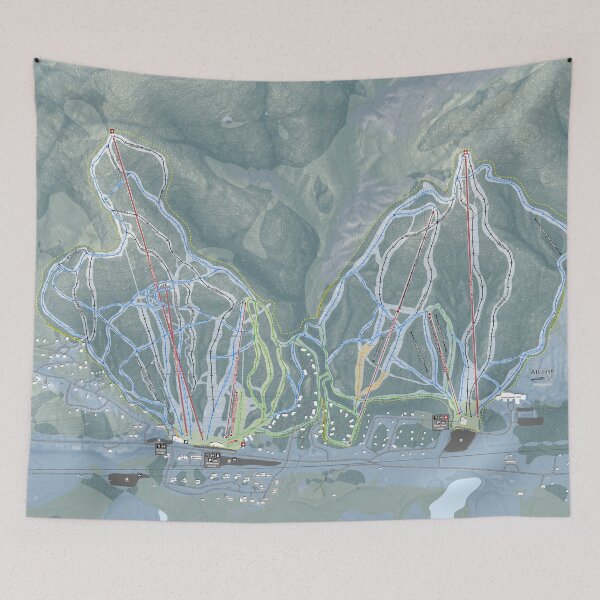 Item preview, Attitash Mountain Resort Trail Map designed and sold by Mapsynergy.