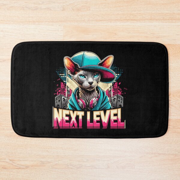 Item preview, Cornish Rex Next Level Gangster Cat Gift designed and sold by Pineapple-Tree.