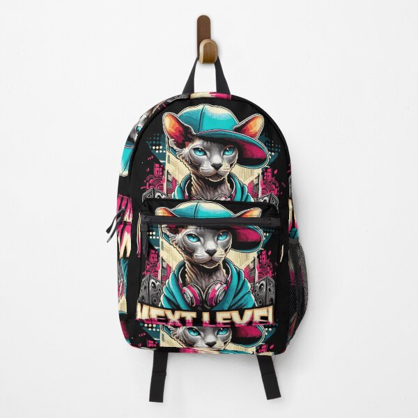 Item preview, Cornish Rex Next Level Gangster Cat Gift designed and sold by Pineapple-Tree.