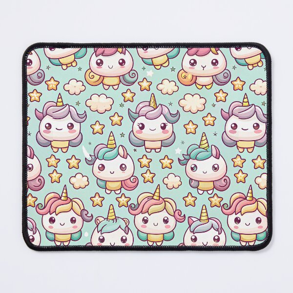 Item preview, Kawaii Pastel Unicorns Pattern designed and sold by Itsheartshop.