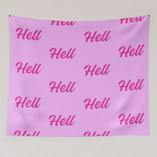 Item preview, Minimalist "Hell" Design - T-Shirt  designed and sold by tarzbol.